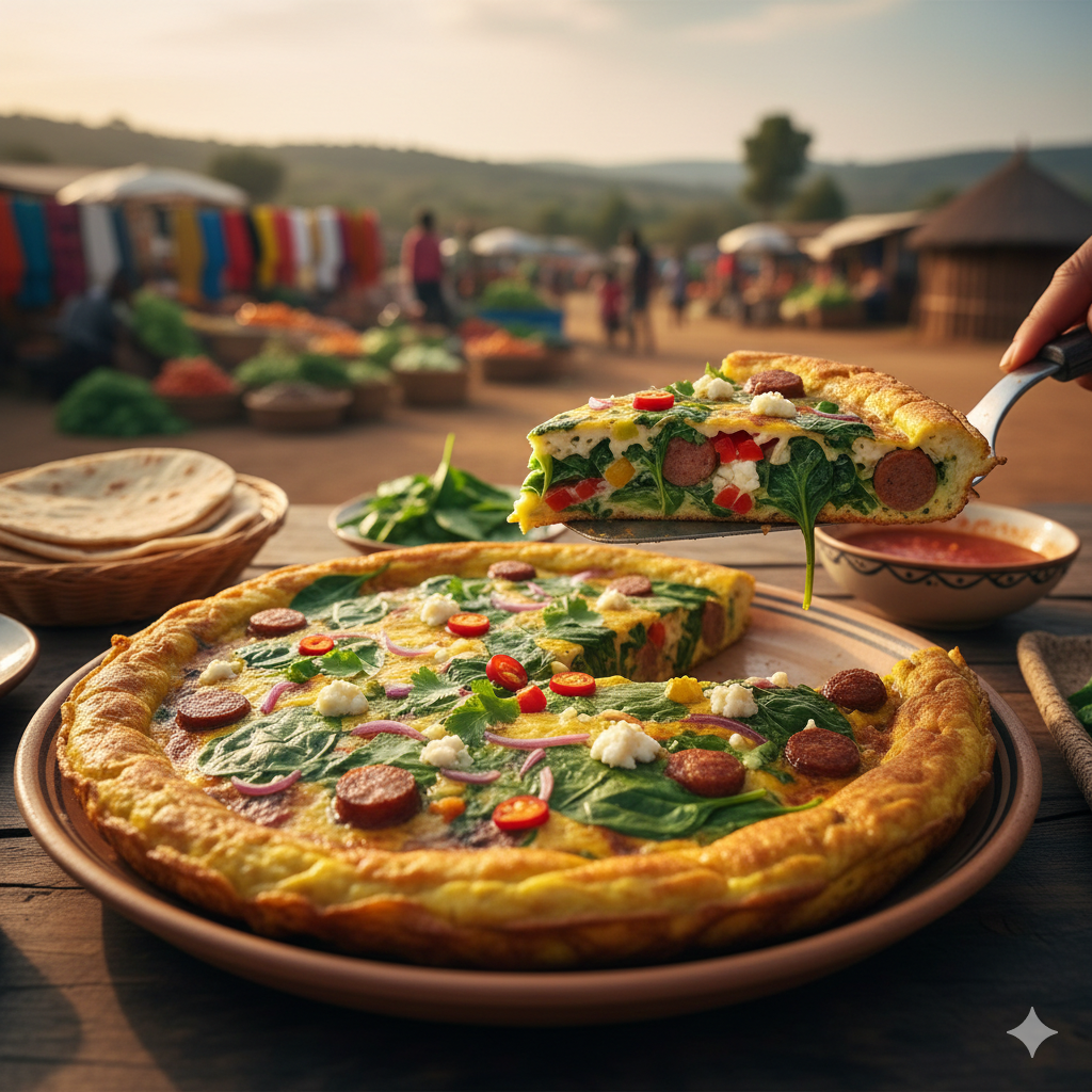 Frittata served in kenya